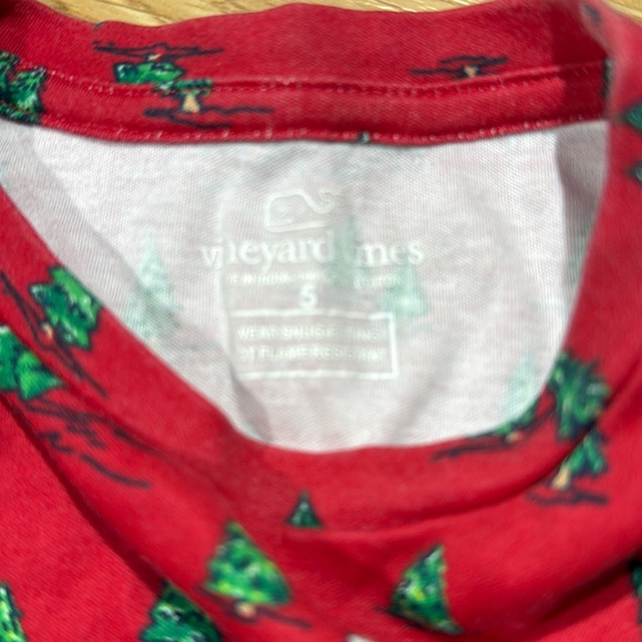 Vineyard vines, long sleeve knit cotton top/pjs. Sz 5. - Picture 2 of 3